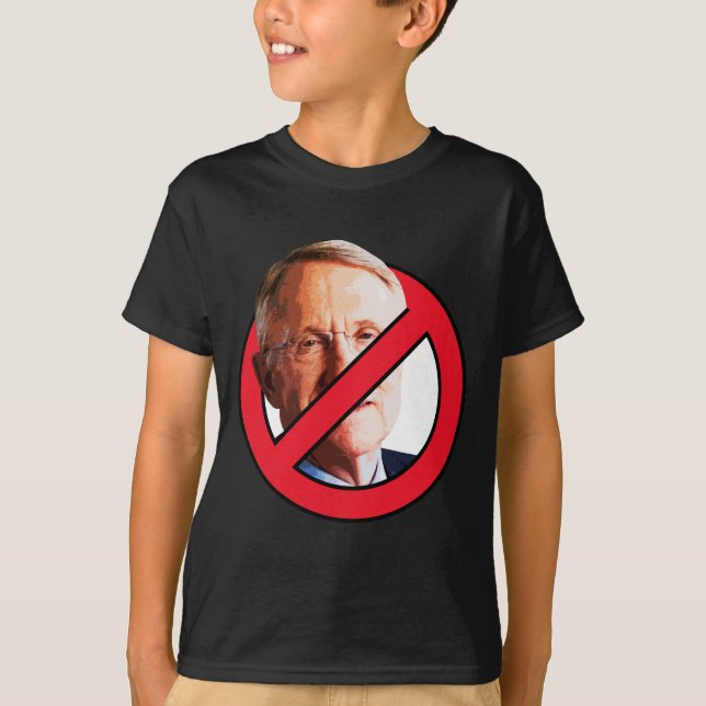 No Harry Reid T-Shirt (Front)