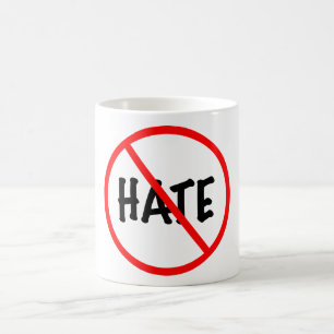 No Hate Coffee Mug