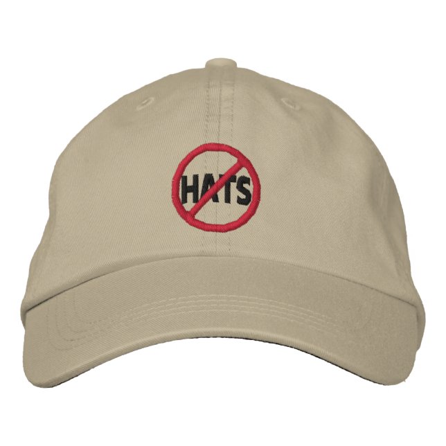 No Hats (Front)