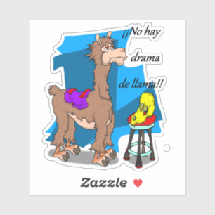 ¡¡No hay drama de llama!!