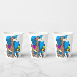 ¡¡No hay drama de llama!! 2 Paper Cups