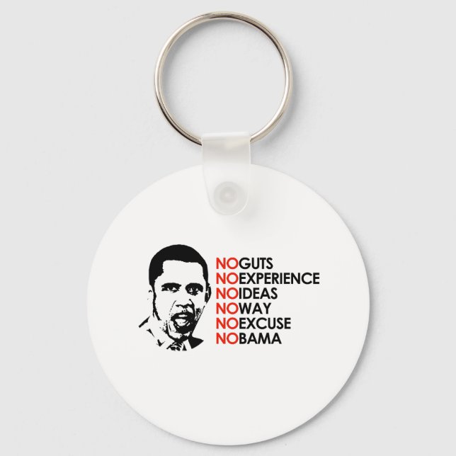 NO HE CAN'T KEY RING (Front)