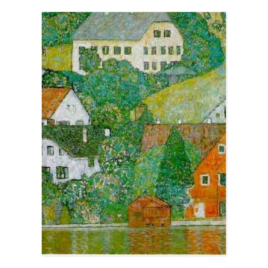No higher resolution available. Klimt-Unterach_am_ Postcard