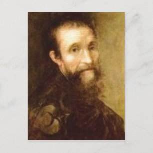 No higher resolution available. Michelangelo_Buona Postcard