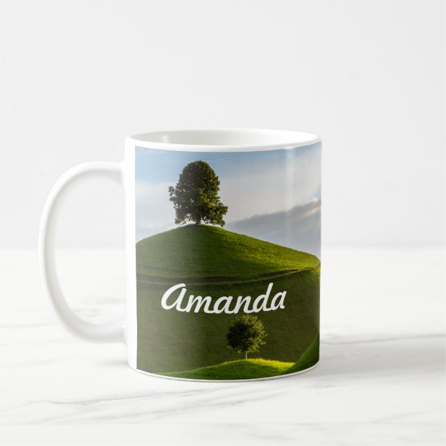 No Hills without Valleys Coffee Mug (Left)