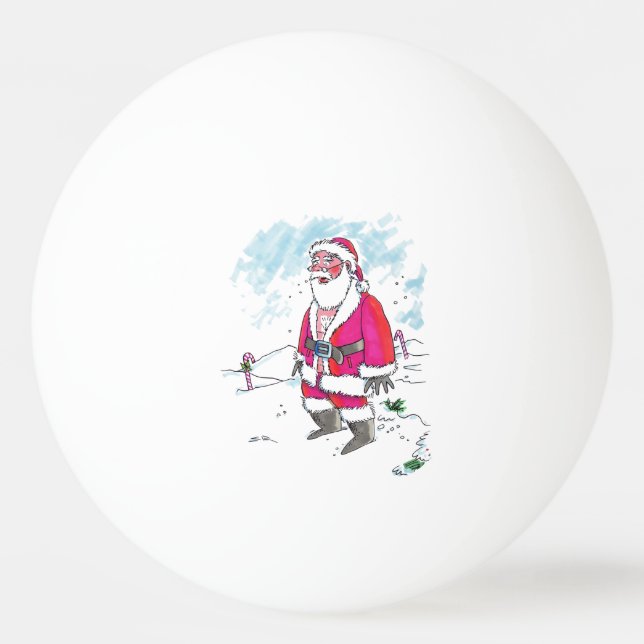 No Ho-Ho-Ho 1-star ping pong ball (Front)