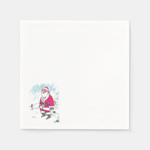 No Ho-Ho-Ho cocktail paper napkins