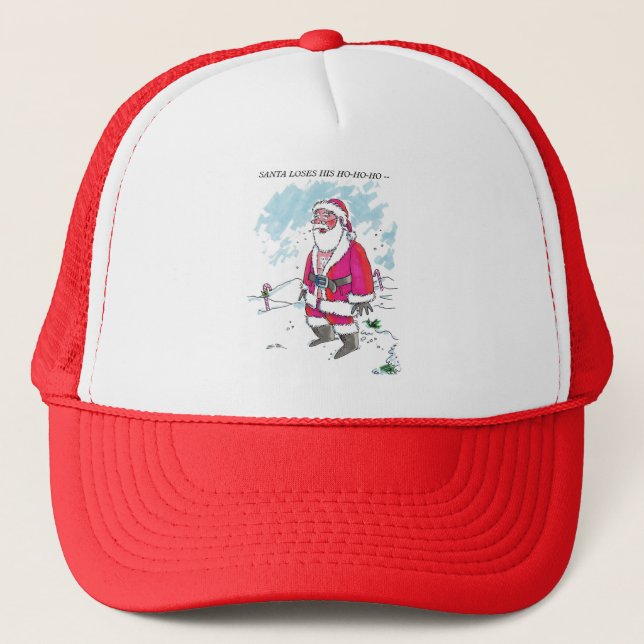 No Ho Ho Ho trucker hat (Front)