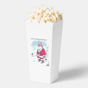 No Ho Ho Ho w text popcorn boxes