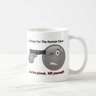 No Hope Emoticon Logo Coffee Mug