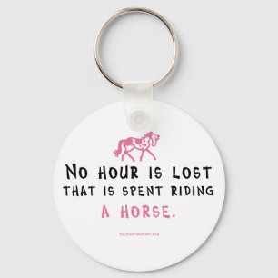 No Hour Is Lost Key Ring