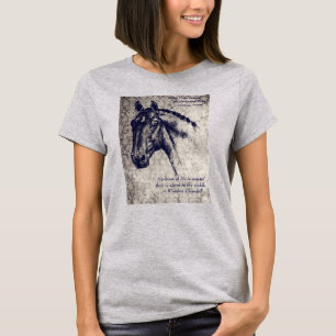 No Hour Is Wasted Winston Churchill T-Shirt