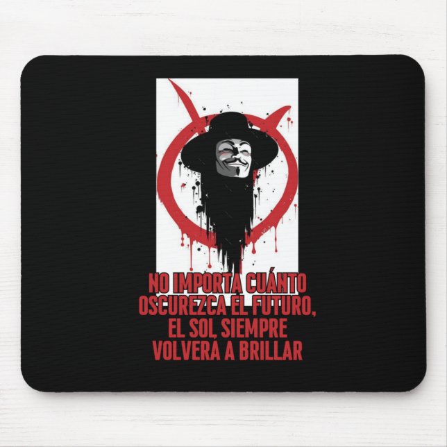 No How Dark The Future Gets  Mouse Pad (Front)