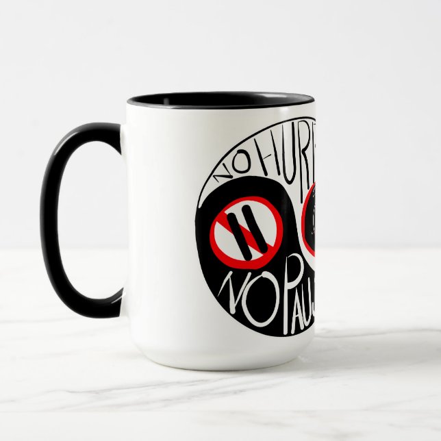 No hurry, No Pause Mug (Left)