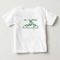 No I in Team 2 Baby Tee