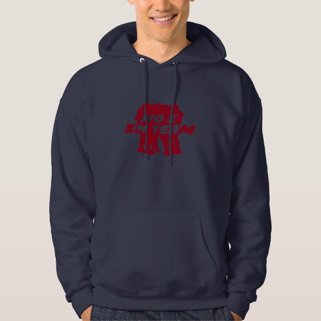 No I in Team Men’s Hoody (Front)