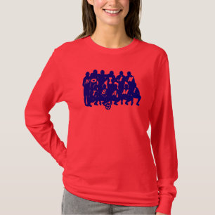No I in Team Women's Soccer Long-Sleeve Tee