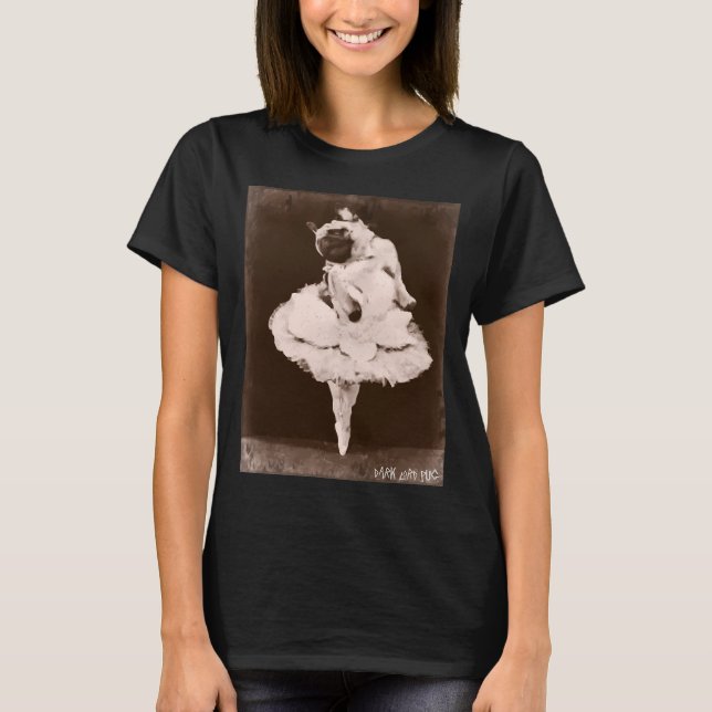 NO I MUST DANCE PUG T-Shirt (Front)