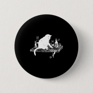 No ice 6 cm round badge