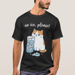 No Ice Please with Cat Abolish ICE Design for Men T-Shirt