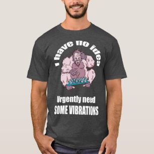 No Idea Chess Vibrations From Chess Computer T-Shirt