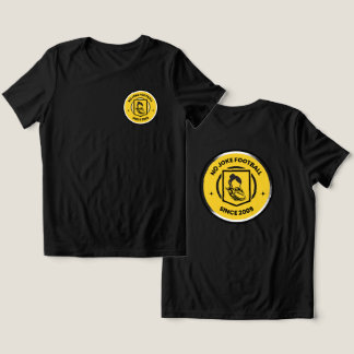 No Joke Football Crest Shield Tri-Blend Shirt