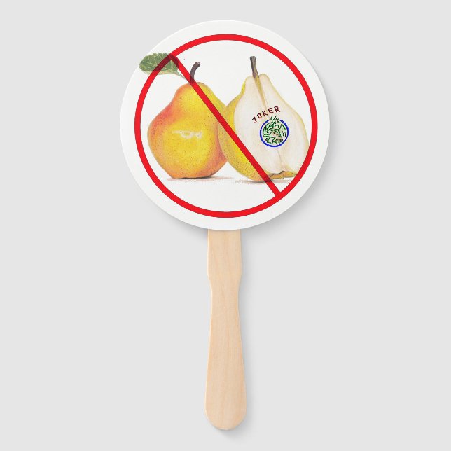 No Jokers with Pears Fan (Front)