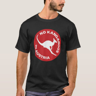 No Kangaroos In Austria Funny Australia T Shirt