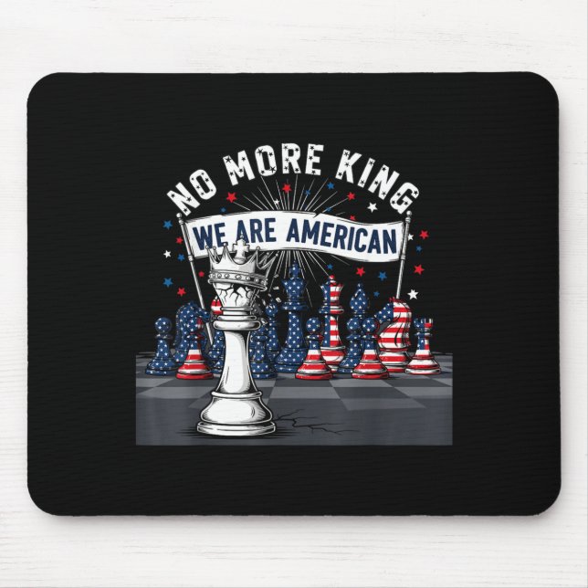 No King In America Gift Men Women  Mouse Pad (Front)