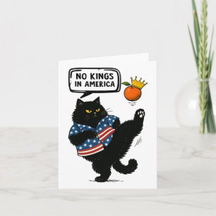 No King Lives Here No Kings In America Since 1776 Card