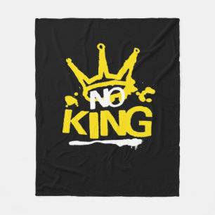 No King Minimal Clean Fleece Blanket