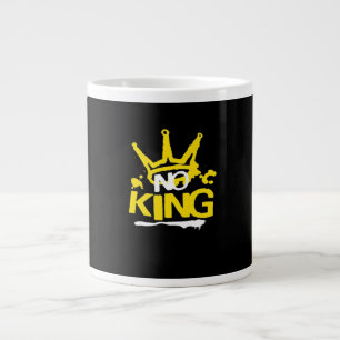 No King Minimal Clean Large Coffee Mug