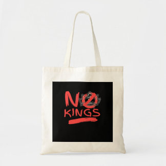 No King Simple Clean Design Tote Bag