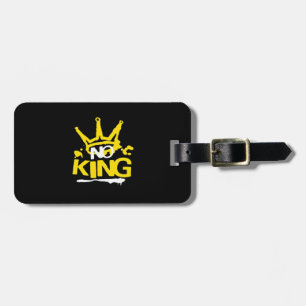 No King Vintage Style Luggage Tag