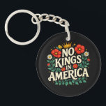 No Kings America Key Ring<br><div class="desc">No Kings America</div>