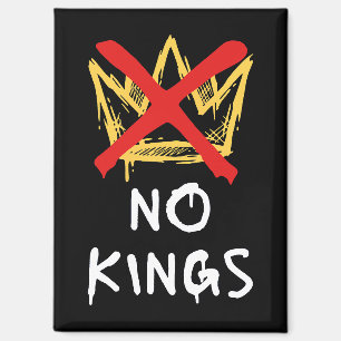 No Kings America Protest Democracy Anti-Trump I Magnet