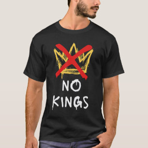 No Kings America Protest Democracy Anti-Trump I T-Shirt