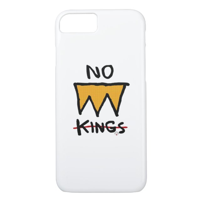 No Kings Anti Classic Case-Mate iPhone Case (Back)