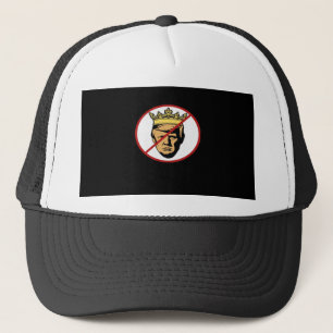 No Kings Anti Classic Creative Design Trucker Hat