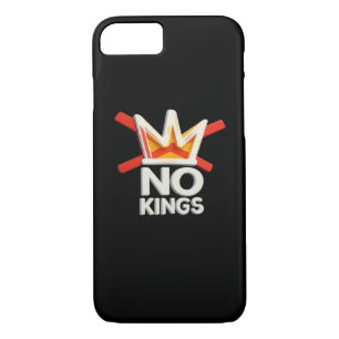 No Kings Anti Minimal Clean iPhone 8/7 Case