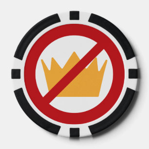 NO KINGS! Anti-Trump Poker Chips