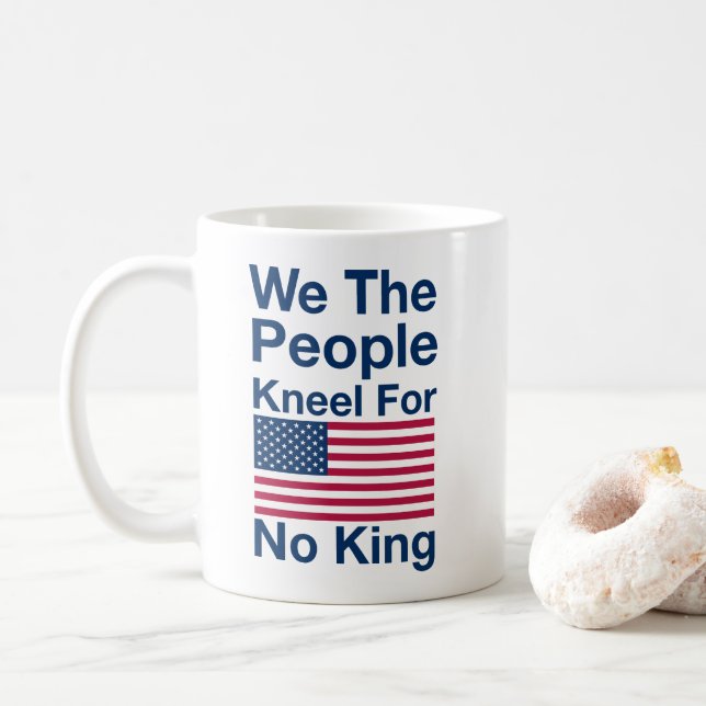 NO KINGS! COFFEE MUG (With Donut)
