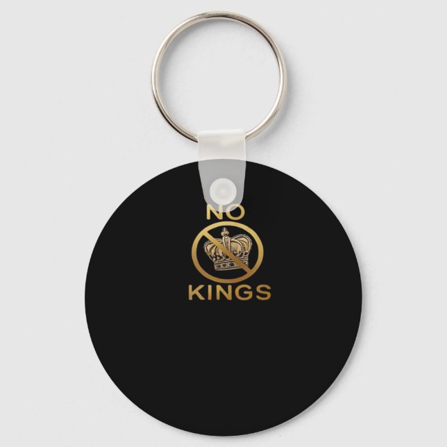 No Kings Creative Style Key Ring (Front)