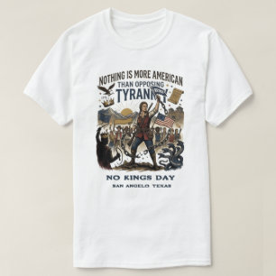 No Kings Day  Shirt - Personalise with Your City
