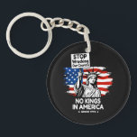 No Kings Day – Stop Wrecking Our Country Protest Key Ring<br><div class="desc">No Kings Day – Stop Wrecking Our Country Protest</div>