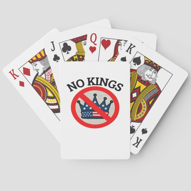 No Kings Essential Creative Style Playing Cards (Back)