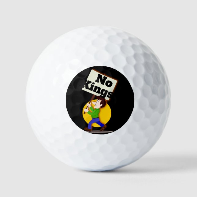 No Kings Golf Balls (Front)