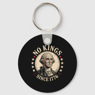 No Kings In America 1776  Key Ring