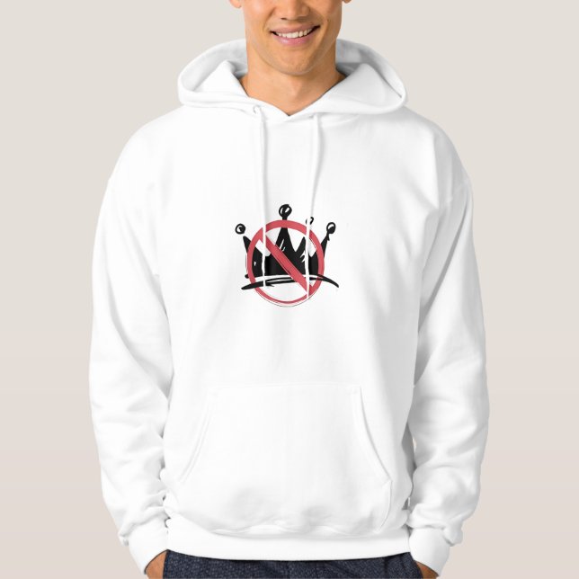 No Kings In America 2025 4th of July  Hoodie (Front)
