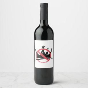 No Kings In America 2025 4th of July Wine Label